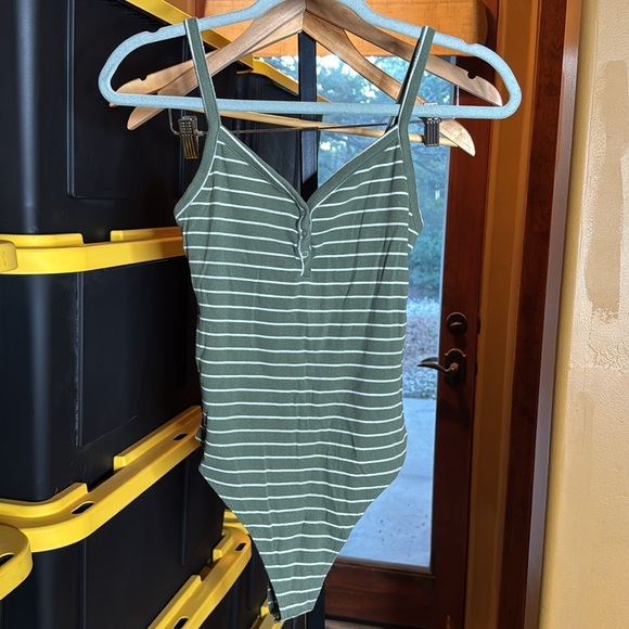 NOBO No Boundaries Womens Henley Bodysuit Size Small Juniors - Picture 3 of 7